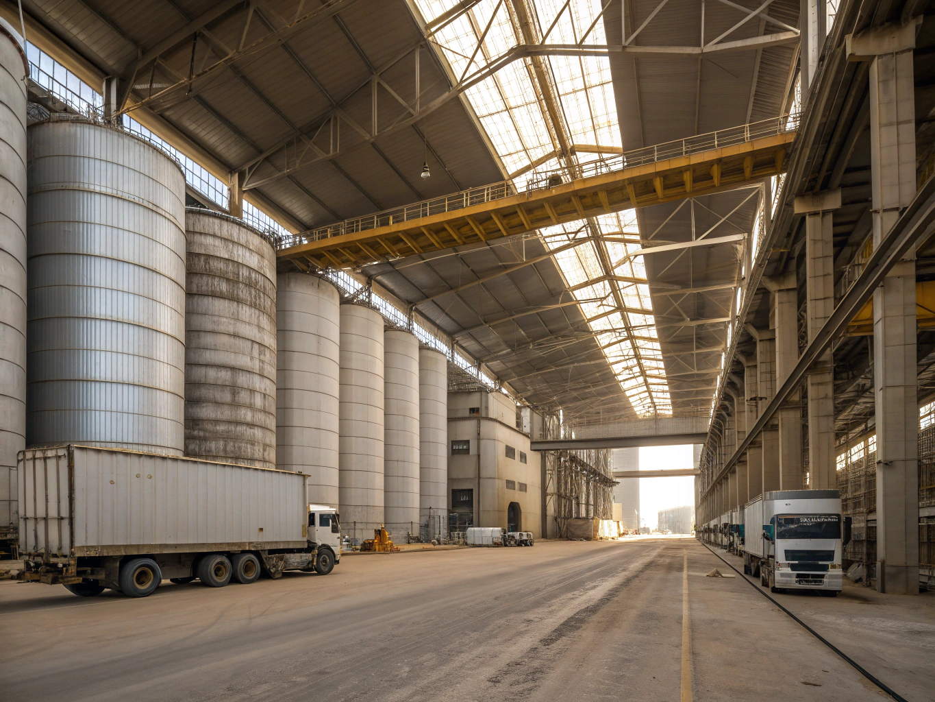 Industrial mineral refining plant in Ain Sokhna
